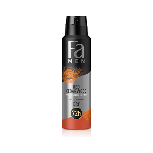 Fa Men Red Cedarwood 72h Anti-Transpirant 150ml Deodorant Pasteur Pharmacy