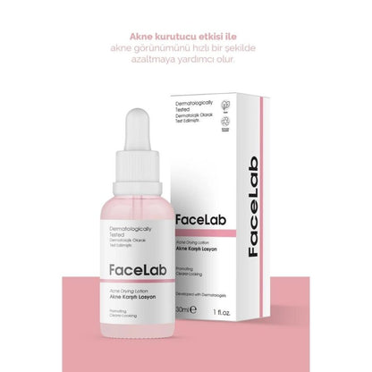 Loción secante para imperfecciones Facelab para el cuidado localizado 30ml