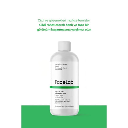 Tónico calmante de té verde Facelab para piel sensible 200 ml
