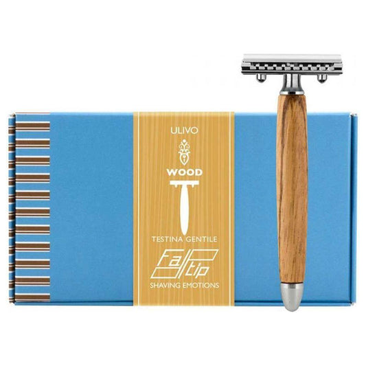 Fatip Double Edge Safety Razor Wood Ulivo Pc Shaving & Grooming Pasteur Pharmacy