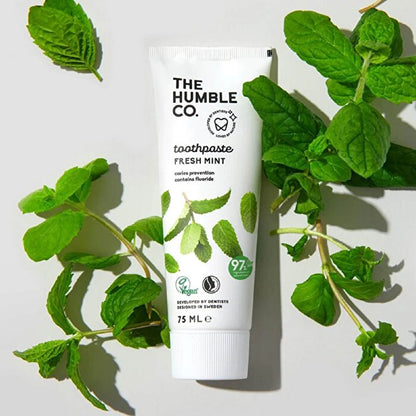 Dentifrice Humble Brush Menthe Fraîche 75 ml - Naturel & Végan | Sans SLS