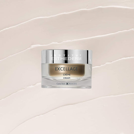 Crème Excellage Institut Esthederm - Soin visage anti-âge hydratant aux Oméga 3-6-9 et Acide Hyaluronique