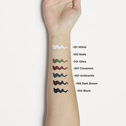 Eyeliner waterproof brun foncé Beaulis - Eyeliner de précision pour un maquillage des yeux longue tenue