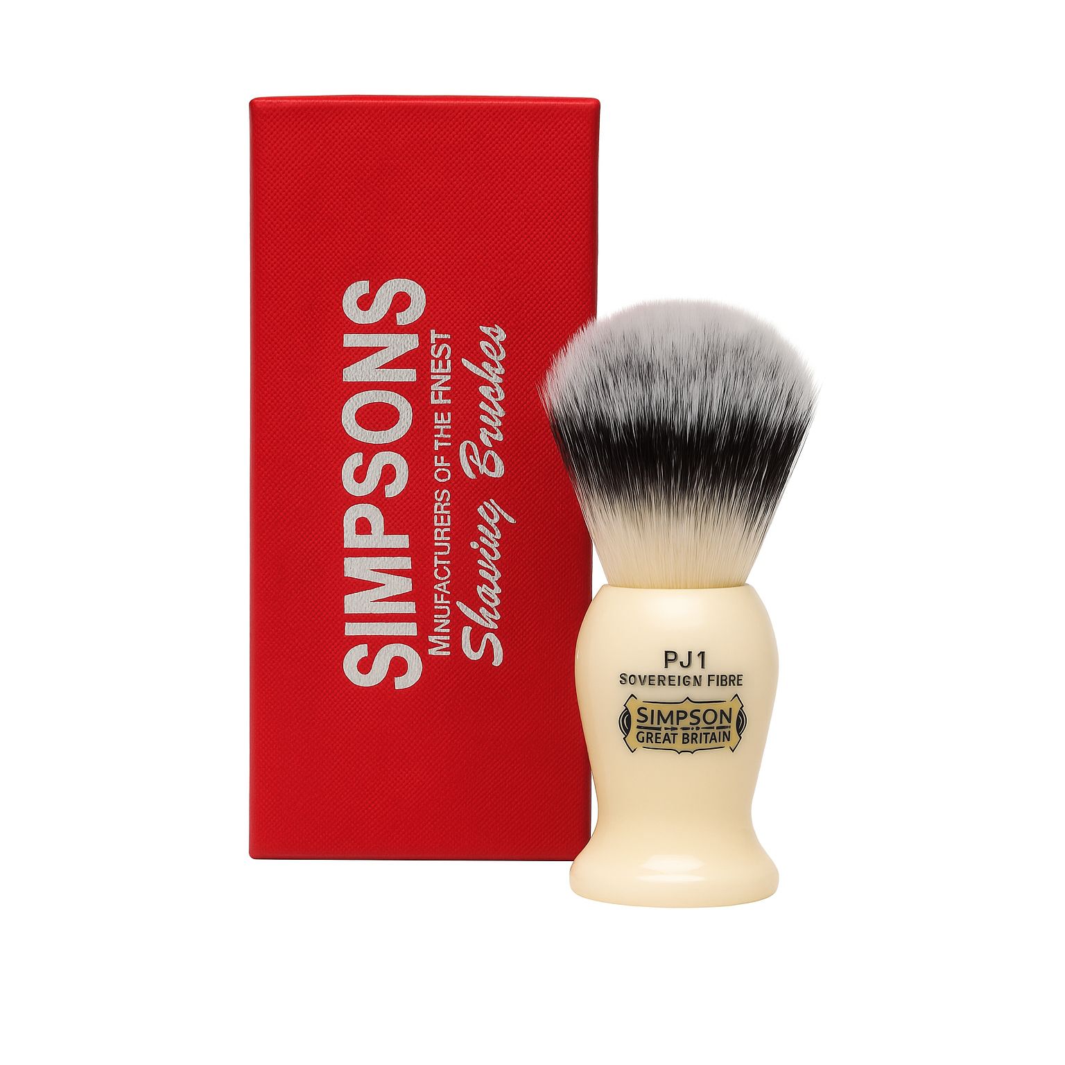 Simpson Persian Jar 1 Sovereign Grade Synthetic Fibre Shaving Brush Shaving Brush Pasteur Pharmacy