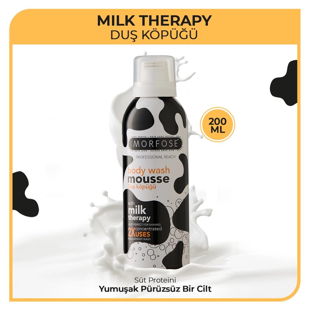 Morfose Milk Therapy Creamy Body Wash Foam 200 ml