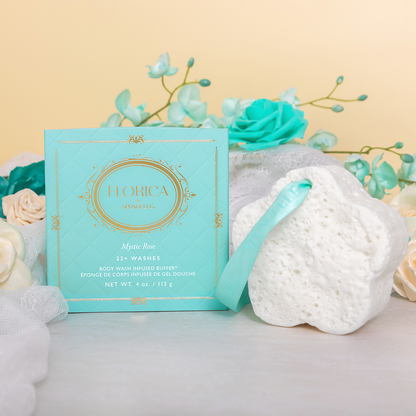 Esponja exfoliante corporal Mystic Rose | Florica