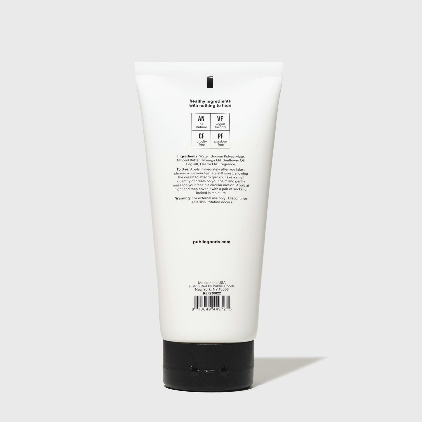Foot Cream Public Goods