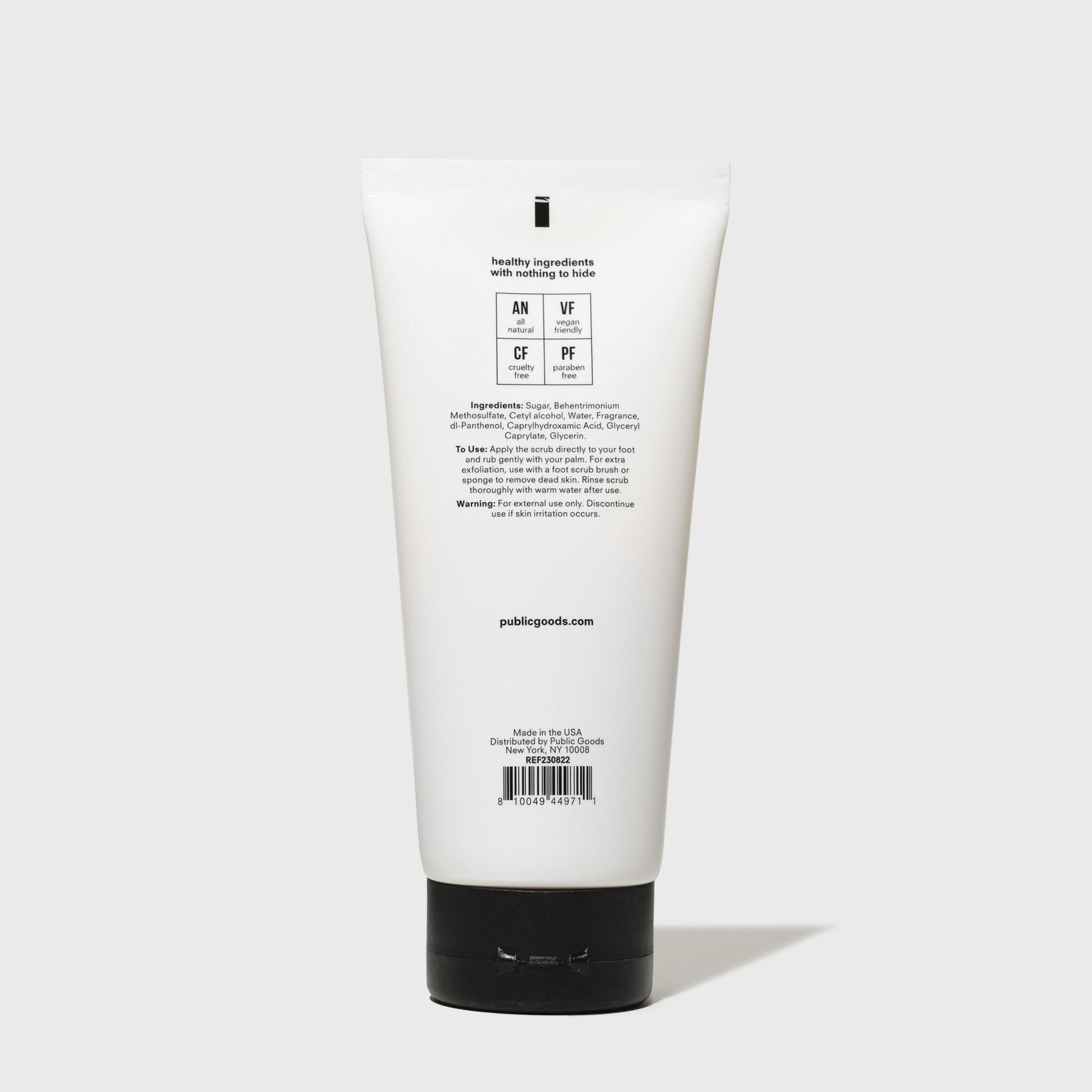 Foot Scrub Public Goods