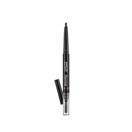 Crayon à sourcils biseauté avec brosse Flormar - Définition précise, résultat naturel, 4 teintes disponibles