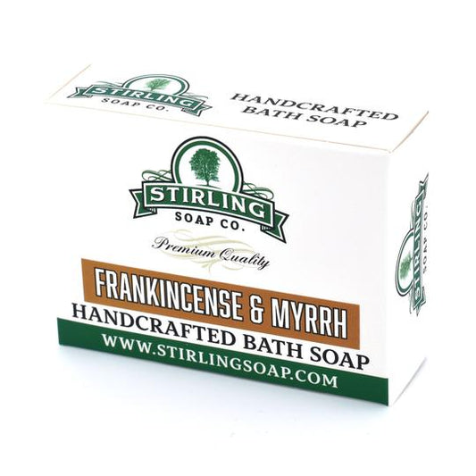 Stirling Soap Co. Frankincense & Myrrh Bath Soap 5.5 Oz Bath Soap Pasteur Pharmacy