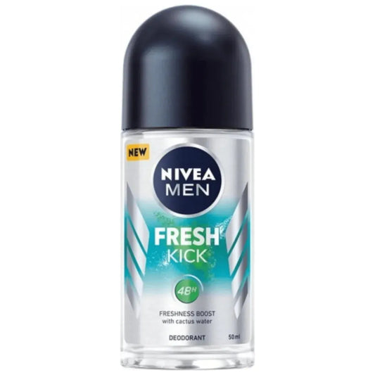 Nivea Men Fresh Kick 48H Anti-Perspirant Roll-On Deodorant 50 ml Anti-Perspirant Deodorant Pasteur Pharmacy