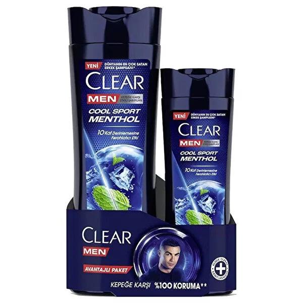 Clear Men Cool Sport Menthol Shampoo - Anti-Dandruff, Refreshing Men's ...