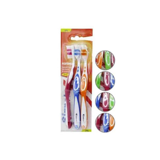 Signal Performance Manual Toothbrush, Medium, 2+1 Pack