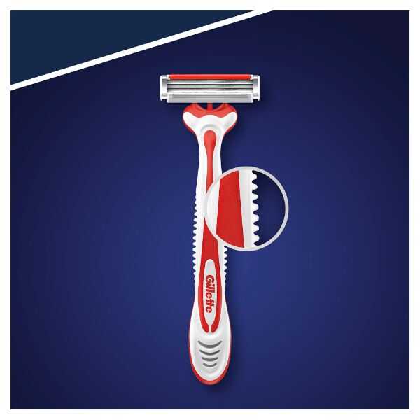 Máquinas de afeitar desechables Gillette Blue 3 Pride para un afeitado suave, 6 unidades