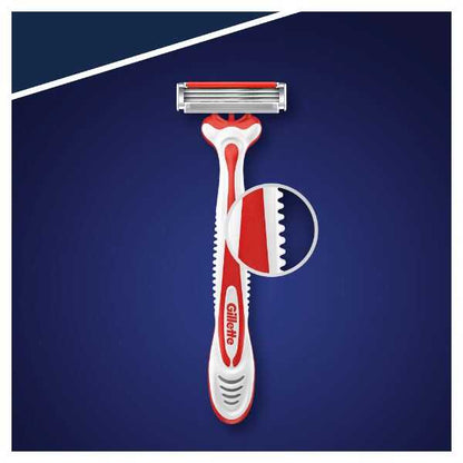 Máquinas de afeitar desechables Gillette Blue 3 Pride para un afeitado suave, 6 unidades