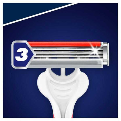 Máquinas de afeitar desechables Gillette Blue 3 Pride para un afeitado suave, 6 unidades