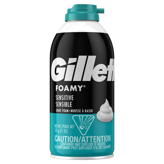 Gillette Foamy Sensitive Skin Shave Foam 11 oz Shave Foam Pasteur Pharmacy