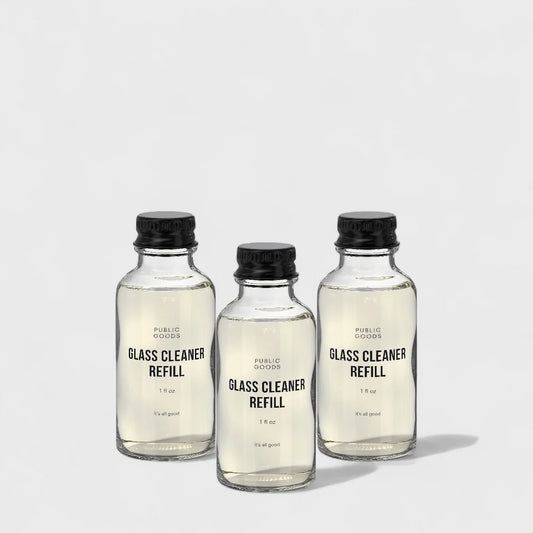 Glass Cleaner Refills (3 ct) Household Public Goods