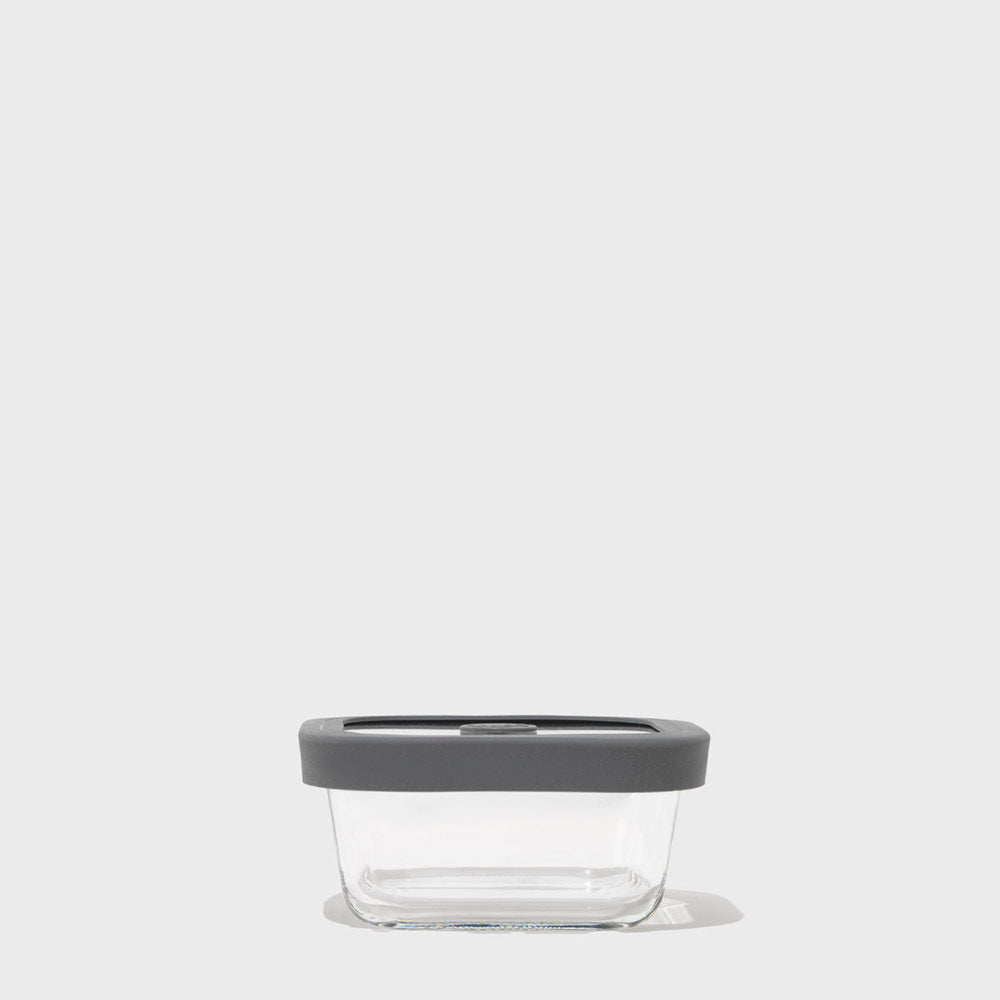 Square Glass Food Storage Containers (Set of 4) Household Public Goods