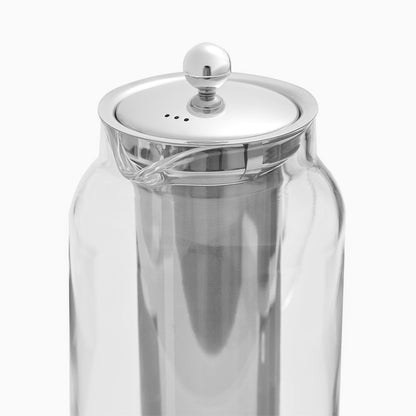 Jarra de infusión de vidrio