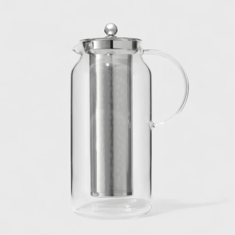 Tea & Water Glass Pitcher with Infuser Public Goods