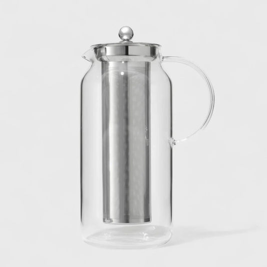 Tea & Water Glass Pitcher with Infuser Public Goods