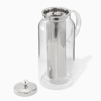 Jarra de infusión de vidrio