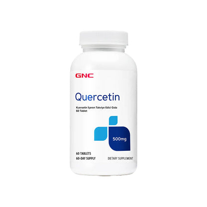 GNC Quercétine 500 mg Supplément antioxydant 60 comprimés