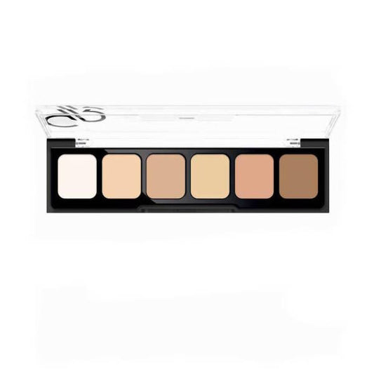 Palette de correcteurs et anti-cernes Golden Rose Correct & Conceal 6x2g 01 Clair à Moyen