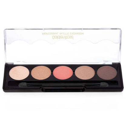 Paleta de sombras de ojos profesional Golden Rose 5x1.6g