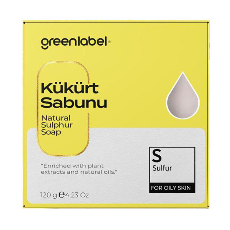 Greenlabel Sulfur Soap Sebum Balancing Cleanser 120g