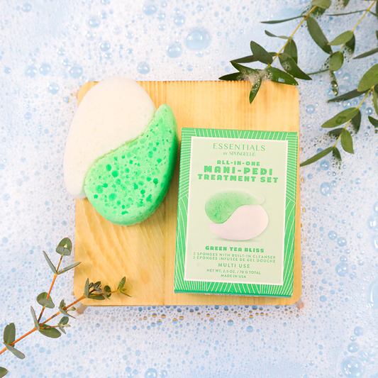 Coffret manucure-pédicure bien-être au thé vert | Essentiels