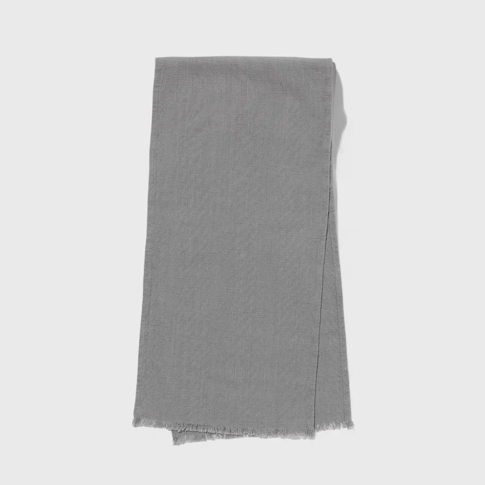 Organic Cotton 60" Table Runner Household Public Goods Grey