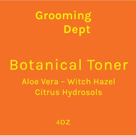 Grooming Dept Citrus Hydrosols Botanical Toner 4 Oz Toner Pasteur Pharmacy
