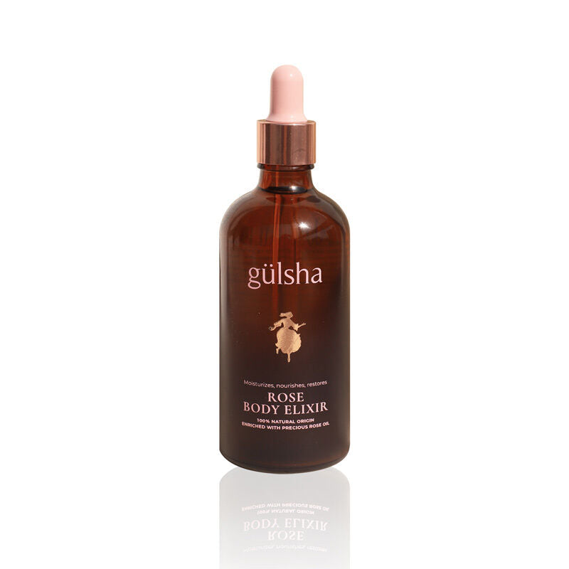 Gulsha Rose Body Elixir Nourishing Botanical Oil 100 ml