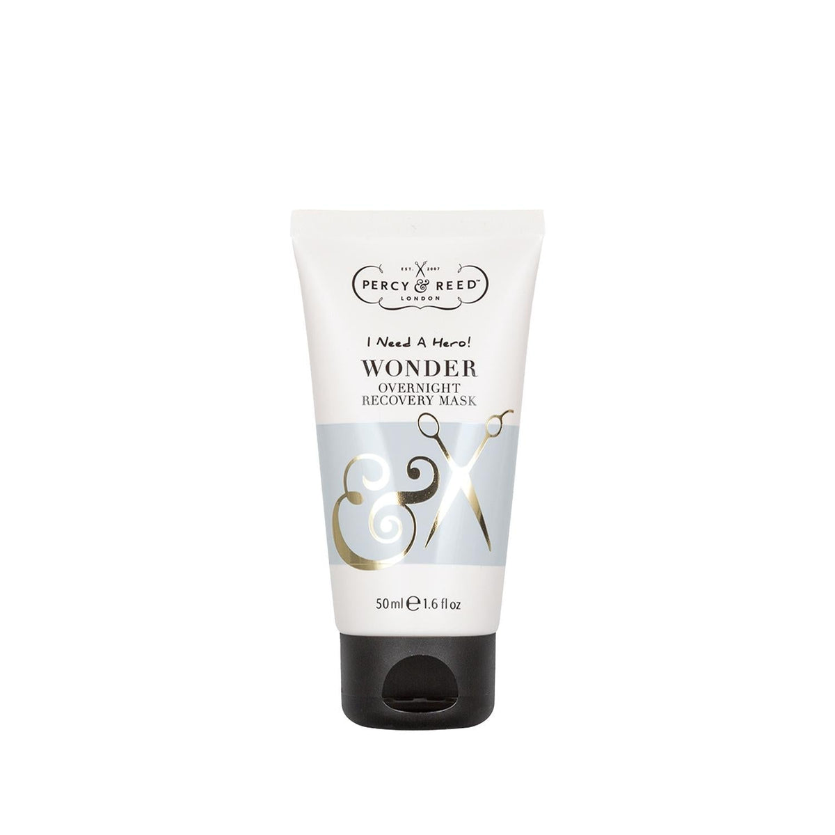 Percy & Reed I Need A Hero. Overnight Repairing Hair Mask: Restore Damaged Hair While You Sleep - Leave-In Treatment (1.69 fl oz)