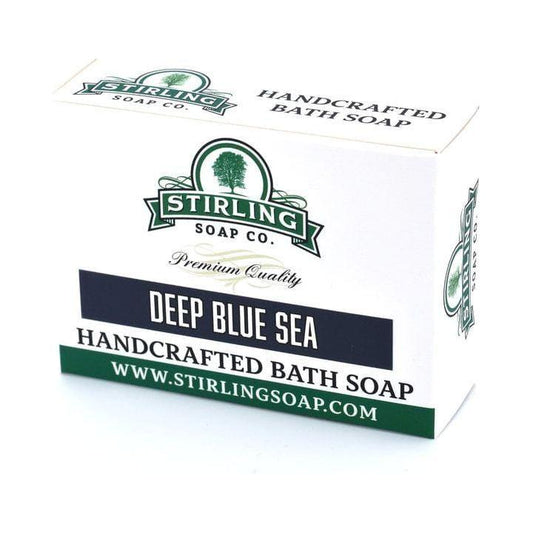 Stirling Soap Co. Deep Blue Sea Bath Soap 5.5 Oz Bath Soap Pasteur Pharmacy