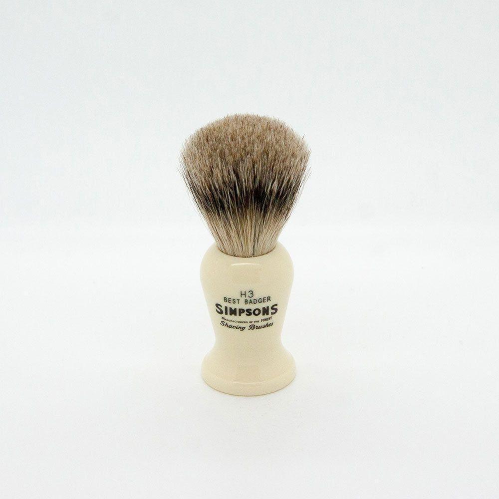 Simpsons Harvard H3 Best Badger Shaving Brush Shaving Brush Pasteur Pharmacy