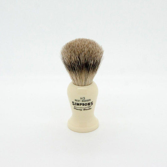 Simpsons Harvard H3 Best Badger Shaving Brush Shaving Brush Pasteur Pharmacy