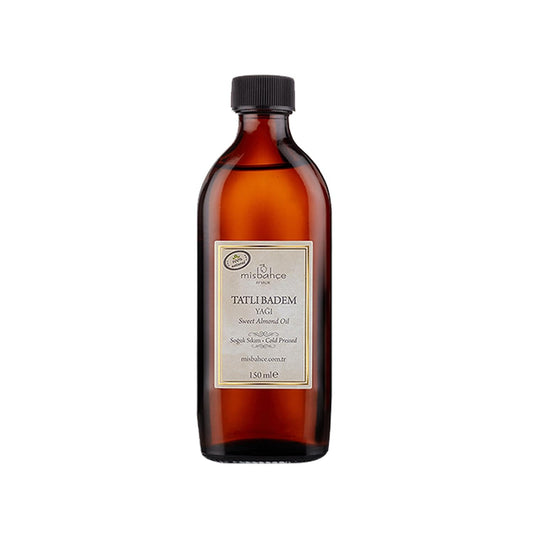 Misbahçe Sweet Almond Oil 150ml - Natural Cosmetic & Culinary Oil