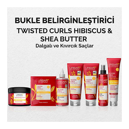 Crema para el cuidado del cabello rizado sin sulfatos Urban Care - Nutritiva, hidratante, vegana, 8.45 fl oz