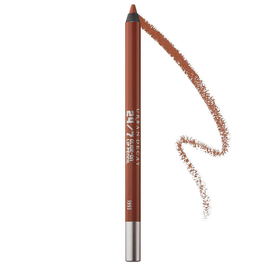 Delineador de labios impermeable 24/7 Glide-On: de larga duración, cremoso, 16 horas de uso, 25 tonos
