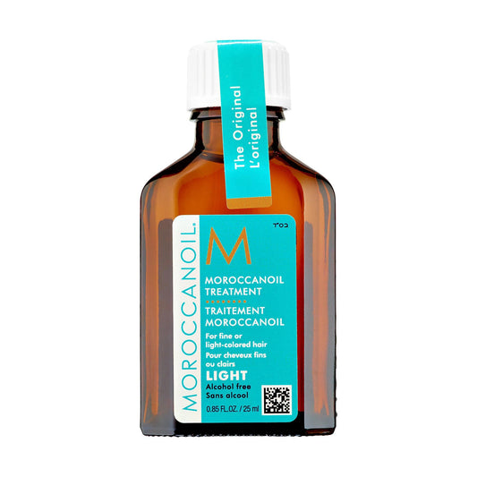 Tratamiento de aceite capilar Moroccanoil Light para cabello fino - Con aceite de argán, libre de crueldad animal, 118% más de brillo