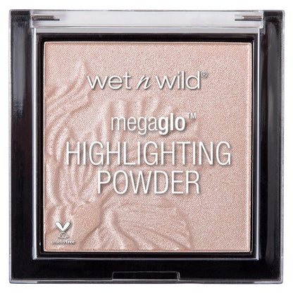 wet n wild MegaGlo Poudre Illuminatrice Blossom Glow - Maquillage Éclat Naturel pour un Teint Rayonnant