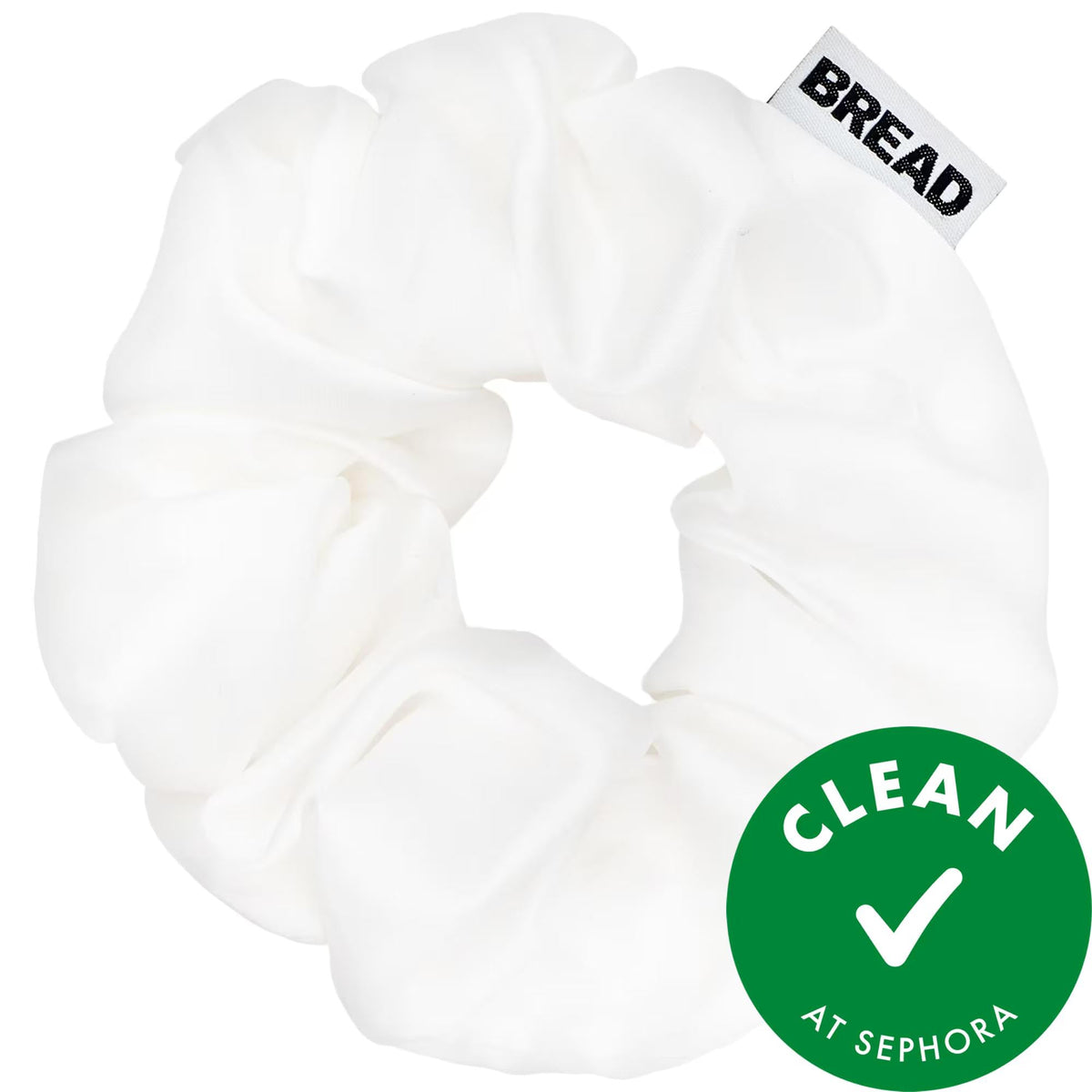 Bread Puff: Satin Finish Vegan Hair Scrunchie for Curly, Wavy, Coily Hair - Gentle Hair Care Accessory