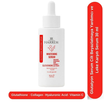Sérum aclarador y antimanchas Harrem Glutathione 30 ml
