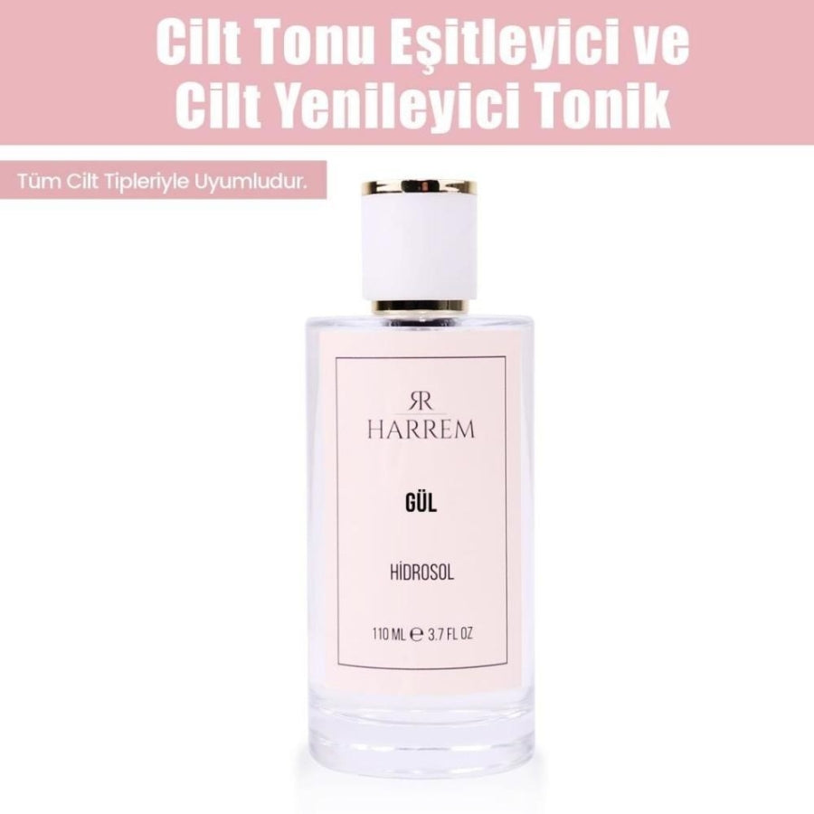 Harrem Rose Water Hydrosol Skin Brightening Toner 110ml