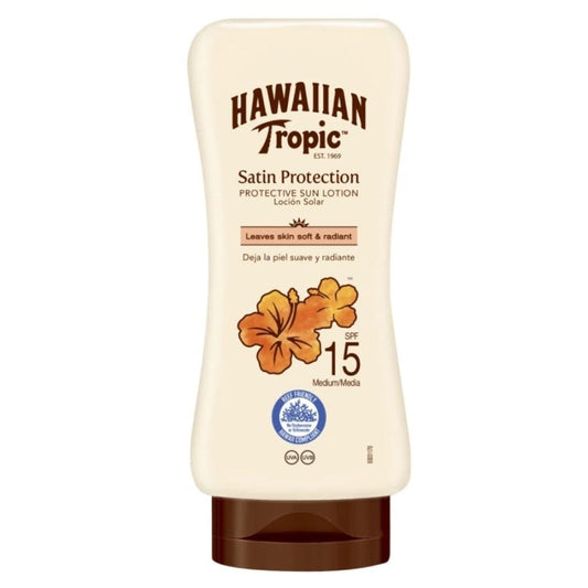 Hawaiian Tropic Satin Protection Sun Lotion SPF15 180ml