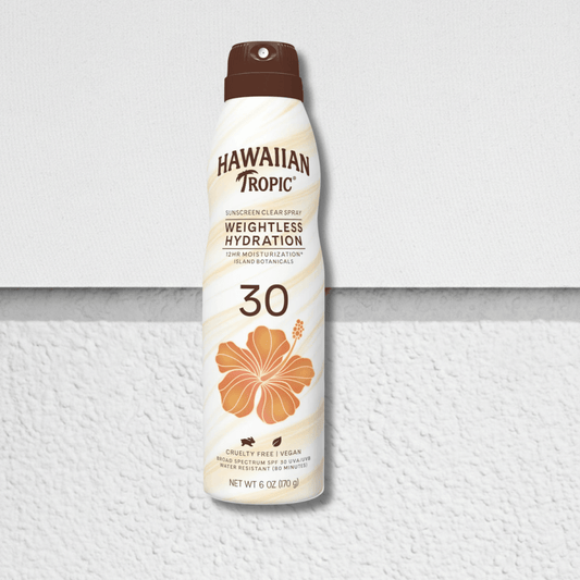 Crème solaire Hawaiian Tropic Clear Spray Hydratation légère FPS 30 177 ml