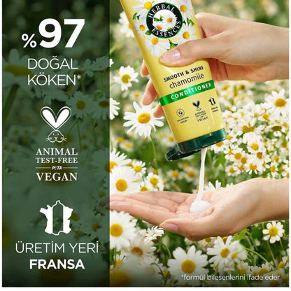 Après-shampoing Herbal Essences Brillance & Douceur à la camomille 250 ml